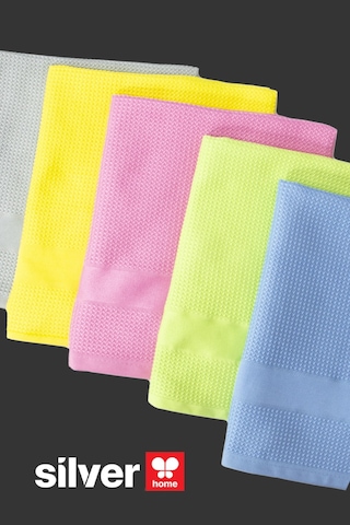 Silver Home Mikrofiber Dekoratif Cam Bezi 5'li 42 x 68 CM