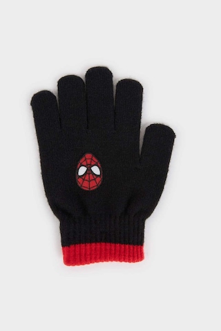 Defacto Erkek Çocuk Marvel Spiderman Triko Eldiven X9305a625wnbk32 Siyah