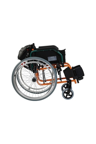 G305 Alüminyum Pediatrik Tekerlekli Sandalye 35 Cm Oturma Genişliği, 100 Kg Taşıma