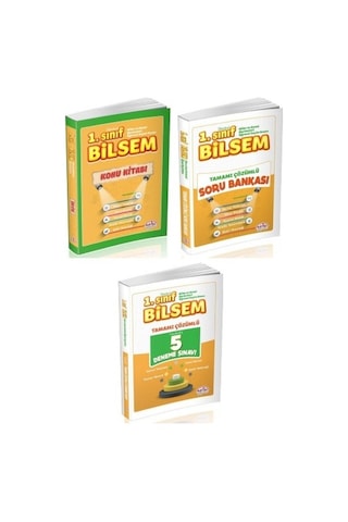 Editör Yayınları Bilsem Hazırlık Kitapları Seti 3 Lü Set