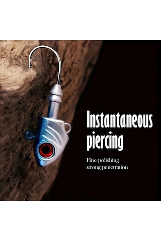 Fochsia 20g 0.705oz 20 Adet Parlak Kırmızı Gözlü Titreşimli Yem Taze Ve Tuzlu Su Balıkçılığı İçin