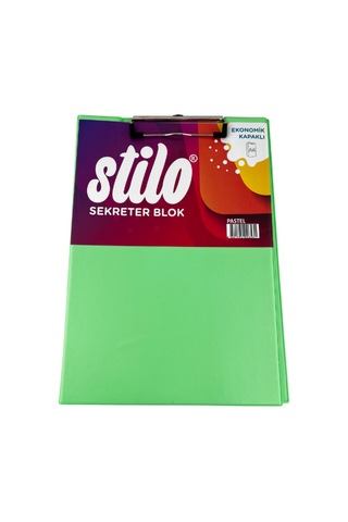 Stilo Sekreterlik Kapaklı A4 Pastel Renkler Sit-skr-1222