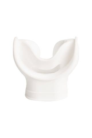 Geeroyoo Universal Silikon Tüp Ağızlı Su Dalış Regülatörü - Kolay Solunum Ayarlı, Dayanıklı Ve Konforlu Beyaz, Tek Boyut