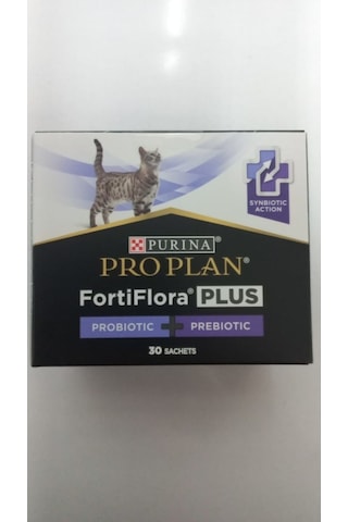 Proplan Purina Fortiflora Plus Kediler İçin Probiyotik Takviyesi 1,5 Gr 1 Kutu 30 Adet .05/2025 Proplan Purina Fortiflora Plus Kediler İçin Probiyotik Takviyesi 1,5 Gr 1 Kutu 30 Adet .05/2025