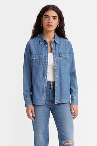 Levi's Kadın Mavi Denim Kot Gömlek - 16786-0017 001