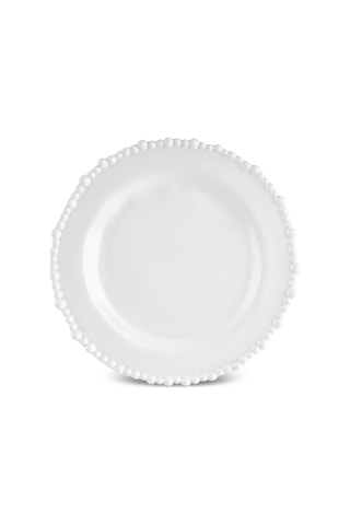 Karaca Perla Melamin Pasta Tabağı 23 cm Beyaz