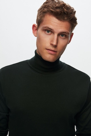 Ds Damat Regular Fit Haki Pamuk Karışımlı Balıkçı Yaka Triko Kazak 5HF06ORT12007 Haki