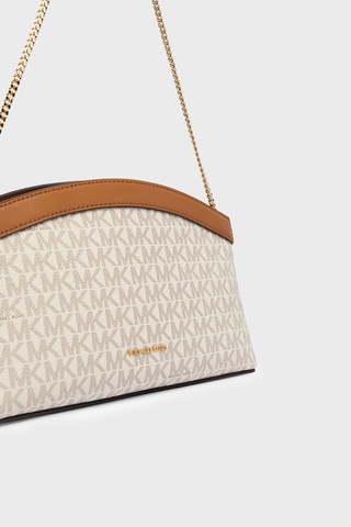 Michael Kors Logolu Çıkarılabilir Askılı Çanta Kadın Çanta 30s6g13c5b 149 Ekru
