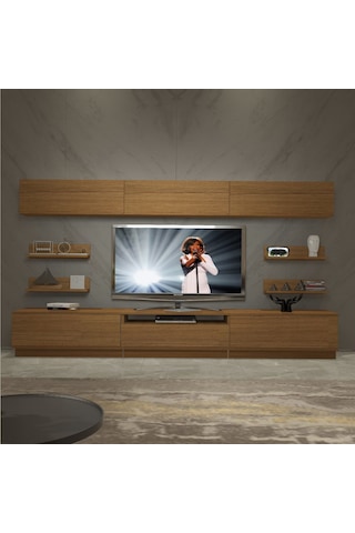 Decoraktiv Trendstyle 8ys Mdf Tv Ünitesi Tv Sehpası Ceviz