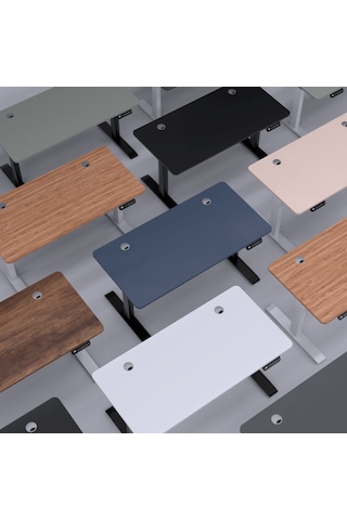 Karr Office O-Flex O1B4 Tek Motorlu Elektrikli Yükseklik Ayarlı Masa - 140X70 - Beyaz/B Beyaz