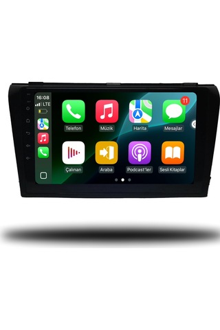 Caros Mazda 3 2004-2009 Uyumlu Android Multimedya 4gb Ram 32gb Hafıza 9"