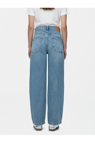 LTB Larrıe L Daralan Paça Orta Bel Mid Indigo Jean Pantolon