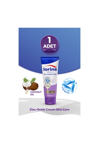 Lorina Skincare Çinko Oksitli Bariyer Kremi 200 Ml 1 Adet