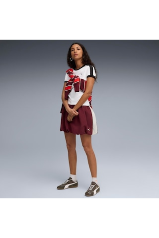 Puma T7 Slim Kadın Beyaz T-shirt 632129 Beyaz