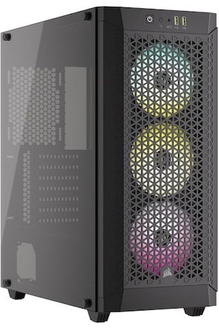 Corsaır 480t 3xar120 Rgb Fanlı Midt Atx Siyah
