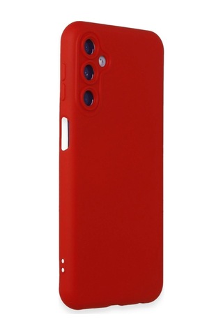 Samsung Galaxy M14 5g Kılıf Nano İçi Kadife Silikon - Kırmızı