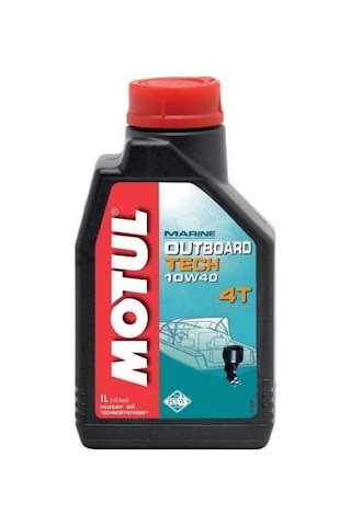 Motul Outboard Tech 4t 10w40 - 1 Litre-Nmma Fc-W
