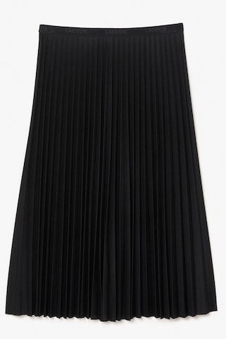 Lacoste Women's Pleated Skirt Pileli Kadın Etek Siyah