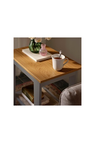 Ikea Ammaryd Serisi, Yan Sehpa, 59x40 Cm, Gri