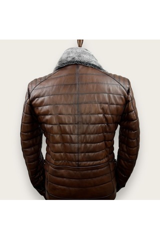 Always Leather Siyah Hakiki Erkek Deri Mont 1803340006 Taba