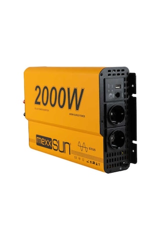 Mexxsun 12 Volt 2000 Watt Tam Sinüs İnverter