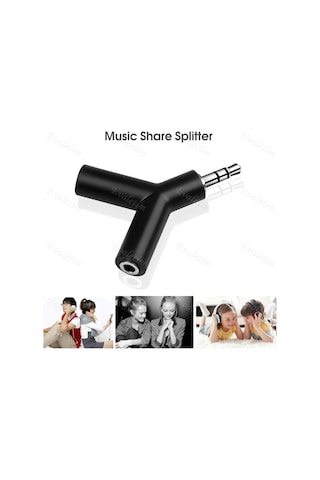 2 Çıkışlı Stereo Kulaklık Çoklayıcı 4495P Splitter Swıtch Dönüştü
