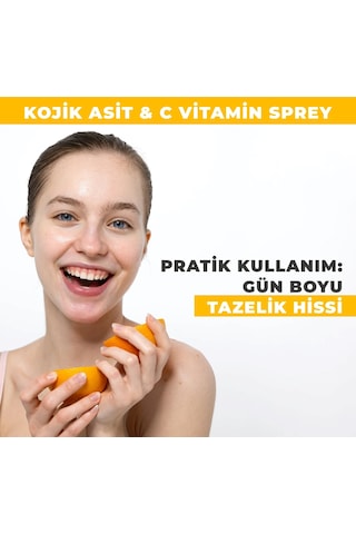 Dermokil Kojik Asit C Vitamini Leke Karşıtı Yüz Spreyi 50 Ml