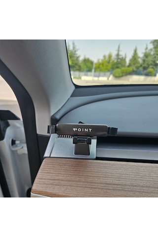 Tesla Model Y 2021-2024 Uyumlu Araca Özel İthal Telefon Tutucu