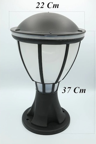 Kupa 37 Cm Set Üstü Bahçe Lambası Zita Bahçe Aydınlatma Armatürü