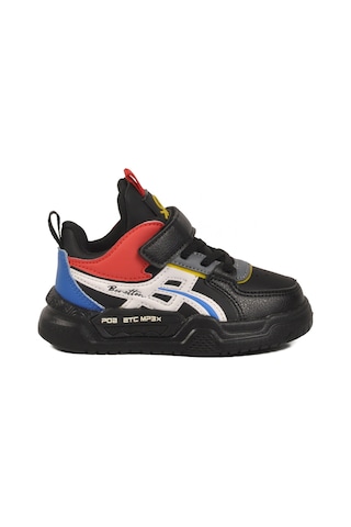 United Colors Of Benetton Siyah Cırtlı Unisex Çocuk Spor Ayakkabı Bnı-11092 P