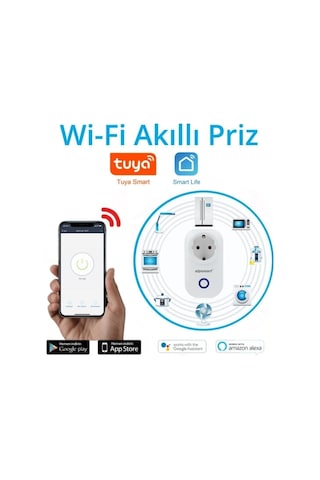 Cata CT-4010 Uzaktan Kontrollü Akıllı Wifi Priz
