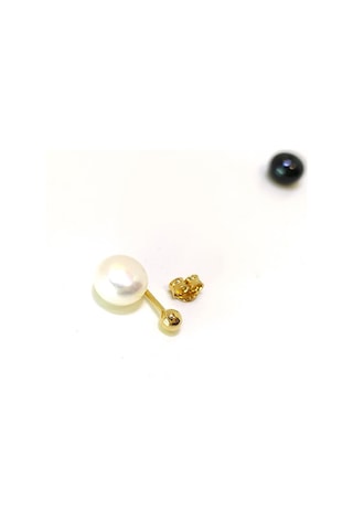 Altın Ürünler 3.5 MM Tekli Top Küpe 14 Ayar