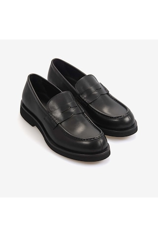 Andrea Giovanni Andrea Gıovannı Erkek Loafer 598b Siyah Antik