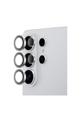 Galaxy S26 Ultra Uyumlu Amazingthing Titan Ar Safir Kamera Lens Koruyucu Uygulama Aparatlı Gümüş
