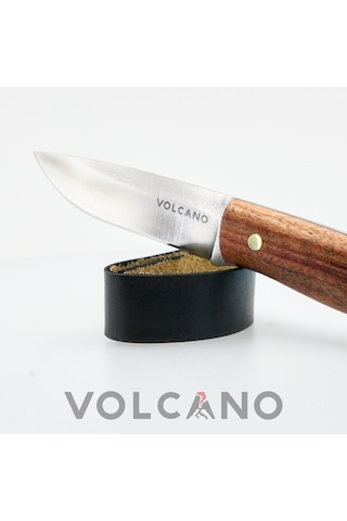 Pyro N690 Böhler Stablize Ahşap Paslanmaz Avcı Kampçı Bıçağı