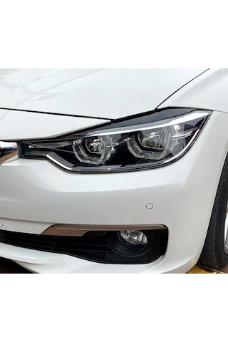 Bmw 3 Serisi F30 Far Kaşı 2012 2018 Parlak Siyah