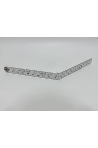 Chesterman Rabone Antika Katlanabilir Plastik Metre 35 İnç 008 0.02 M