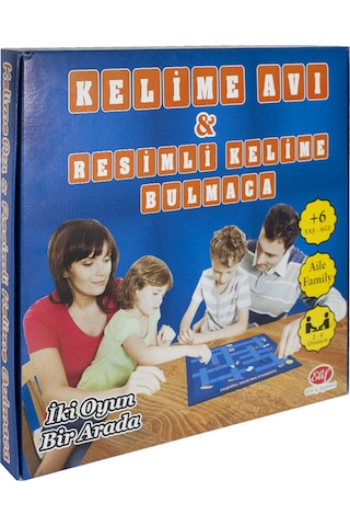 Kelime Avı ve Resimli Kelime Bulmaca 2 Oyun Bir Arada