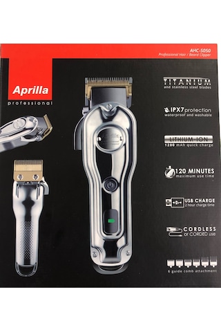 Aprilla AHC-5050 Titanium Sakal ve Saç Kesme Makinesi