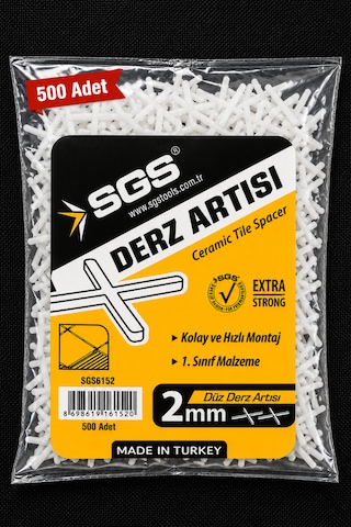 Derz Artısı Seti Seramik Fayans Avantajlı Paket 2 Mm Derz Artısı + Derz Çekme Aparatı + Derz Malası + Fayans Tarağı + Tokmak