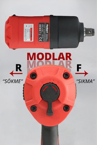 Gaptools Havalı Somun Sökme 3/4