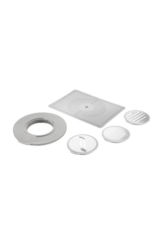 Fresh & Save Bowls Vakumlu Saklama Kabı Aksesuar Seti, S/m/l, 5 Parça Açık Gri
