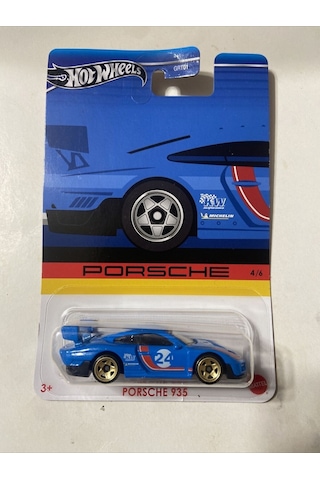 2024 Hot Wheels Porsche Series Porsche 935 Blue-hrw59
