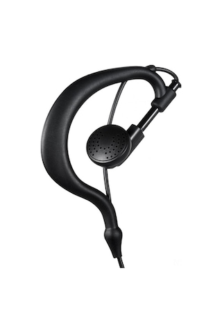 Supermarket1 Baofeng Uv-3r Kulak İçi Kulaklık + Mikrofon, Siyah, 120cm Kablo, Profesyonel 2 Yönlü Radyo Aksesuarı