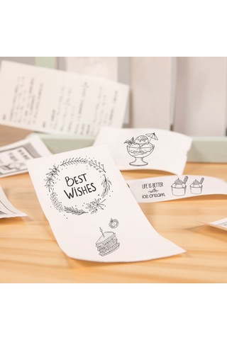 Vkemall 10'lu Paket 76x30mm 10 Yıllık Dayanıklı Termal Etiket Kağıdı - Suya/yağa/sürtünmeye Dayanıklı, Bisfenol A Yok, Yüksek Renk Doğruluğu