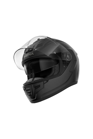 Sena Phantom Interkom Hazırlıklı Motosiklet Kask Mat Siyah