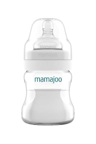 Mamajoo Silver Anti-kolik Biberon 150 Ml, Yenidoğan Bebek, 0 Ay+, Yavaş Akışlı