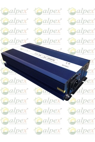 Alpex 2000 Watt 24 Volt İnverter Tam Sinüs İnvertör