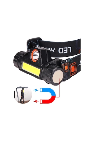 Zenvia Şarjlı Dayanıklı Balıkçı Kafa Lambası Wt-056 Znv2026