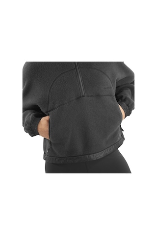Salomon Chroma Fleece Crop W Siyah